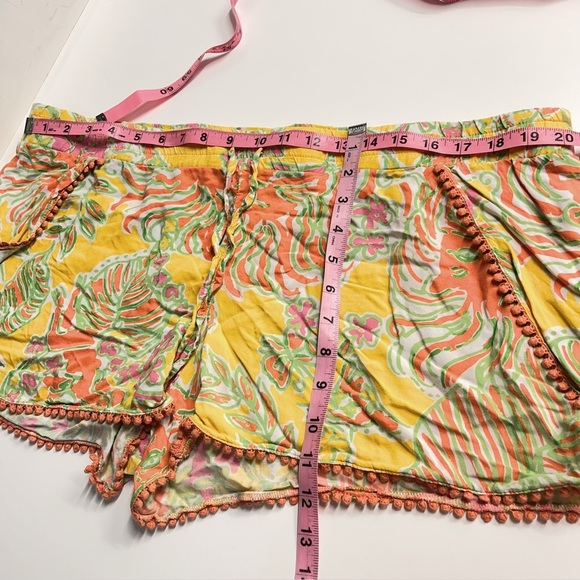 Imperfect Lilly Pulitzer x Target shorts XXL 2015 drawstring elastic waistband - Picture 4 of 15